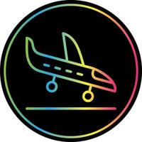 Landing Vector Icon Design