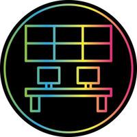 Control ROom Vector Icon Design