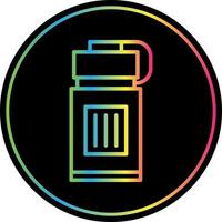 Water Bottle Vector Icon Design