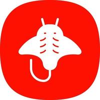 Stingray Vector Icon Design