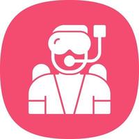 Diving Vector Icon Design