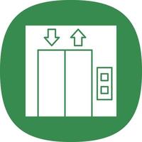Lift Vector Icon Design