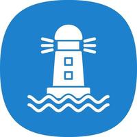 Lighthouse Vector Icon Design