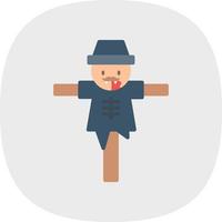 Scarecrow Vector Icon Design