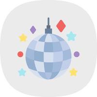 diseño de icono de vector de bola de discoteca