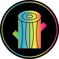 Log Vector Icon Design