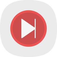 Next Button Vector Icon Design