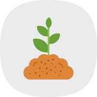 Soil Vector Icon Design