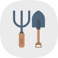 Pitchfork Vector Icon Design