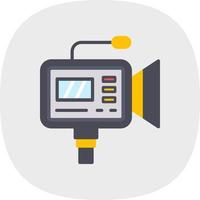 Video Camera Vector Icon Design