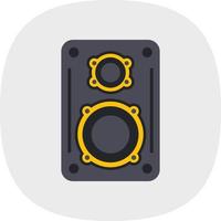 diseño de icono de vector de altavoz