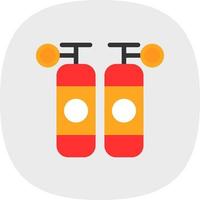 Oxygen Tanks Vector Icon Design