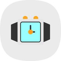 diseño de icono de vector de reloj