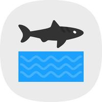 Shark Vector Icon Design