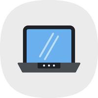 Laptop Vector Icon Design