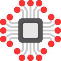 Artificial Intelligence Vector Icon Design