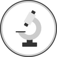 Microscope Vector Icon Design