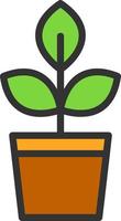 diseño de icono de vector de plantas