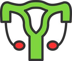 Reproductive System Vector Icon Design