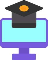 Online Education Vector Icon Design
