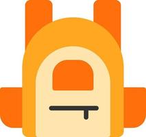 Backpack Vector Icon Design