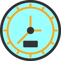 Clock Vector Icon Design