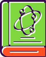 Science Book Vector Icon Design