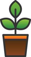 diseño de icono de vector de plantas