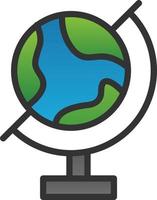 Globe Vector Icon Design