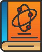 Science Book Vector Icon Design