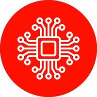 Artificial Intelligence Vector Icon Design
