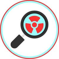 Radiation Vector Icon Design