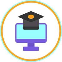 Online Education Vector Icon Design