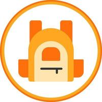 Backpack Vector Icon Design