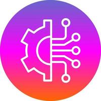 Deep Learning Vector Icon Design