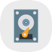 Hard Disk Vector Icon Design