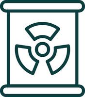 Toxic Waste Vector Icon Design