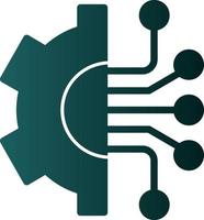 Deep Learning Vector Icon Design