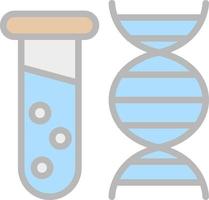 Dna Test Vector Icon Design