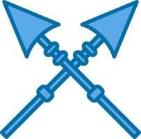 Lance Vector Icon Design