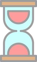 Sand CLock Vector Icon Design