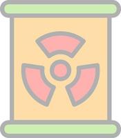 Toxic Waste Vector Icon Design