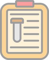 Experiment Result Vector Icon Design
