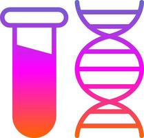 Dna Test Vector Icon Design
