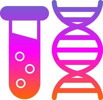 Dna Test Vector Icon Design