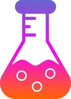 Flask Vector Icon Design