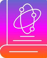 Science Book Vector Icon Design