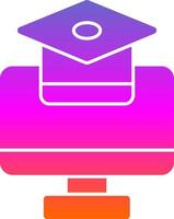 Online Education Vector Icon Design