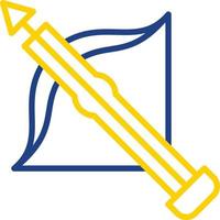 Crossbow Vector Icon Design