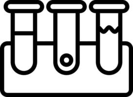 Test Tubes Vector Icon Design